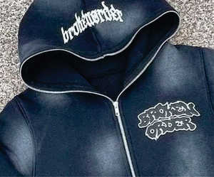 Sweat-shirt à capuche en molleton pour femme, streetwear d'hiver, logo personnalisé, écologique, uni - Product Image 5