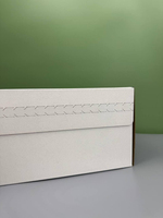 Boîtes de livraison de fleurs en carton ondulé extra-larges personnalisées avec ruban adhésif détachable gratuit et impression de logo (31,5x9,8x6,3 pouces)