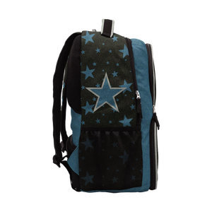 Wholesale Unisex Cheerleading Backpack with Glitter Embroidery Logo Wine <b>Red</b> <b>Hot</b> Sale Waterproof Polyester Lining Stylish Design - Product Image 4