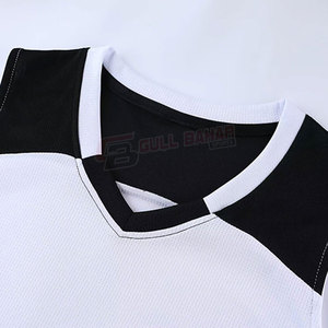 Kit de baloncesto transpirable con estampado personalizado 100% poliéster verano deportes equipo Jersey y pantalones cortos conjunto con número y marca del equipo - Product Image 3