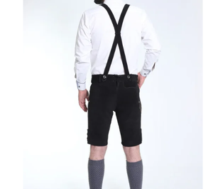 Lederhosen แบล็คฟอเรสต์ผู้ชายบาวาเรีย lederhosen ตามสั่งผลิตจากเยอรมัน - Product Image 6