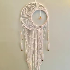 Atrapasueños de macramé hechos a mano al por mayor, colores y tamaños personalizados de India - Product Image 1