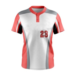 Jersey de béisbol para hombre Deporte Verano Adulto Béisbol Manga corta Botón completo Jersey de béisbol para hombre - Product Image 5