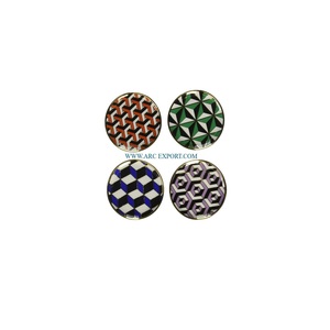 Handmade classic table mats and pads table kitchen utensil tool <b>set</b> of 4 multi colored placemat <b>tea</b> and coffee coasters <b>for</b> <b>sale</b> - Product Image 1