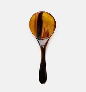 Cubiertos de cuerno de vaca con mango de diseño personalizado, cucharas de mango largo, cuchara para servir ensalada de cuerno para vajilla, exportador a precio de fábrica - Product Image 6