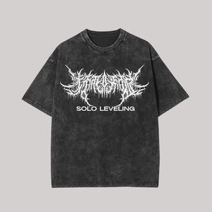 T-shirt surdimensionné personnalisé en coton lourd imprimé graphique décontracté pour hommes t-shirts vierges vintage lavés à l'acide chemises pour hommes - Product Image 3