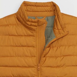 Top Trending 2025 High Quality Plain Red Custom Stand Collar Vest Winter Padded <b>Waterproof</b> Polyester High Street <b>Puffer</b> <b>Jackets</b> - Product Image 5