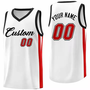 Camiseta de Baloncesto Unisex 2026, Sublimada, Transpirable, Tallas Grandes, Última Moda Deportiva, Logotipo Personalizado, Sin Mangas, 100% - Product Image 2