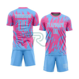 Razorts International Custom Men's Football Jersey 100% Polyester Sublimation Soccer Uniform Plus Size Short Sleeve - Product Image 1