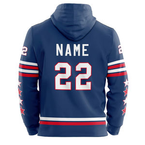 Pull à capuche de hockey sur glace avec capuche pour homme, pull avec personnalisation, vente en gros, nouveauté, 2023 - Product Image 1