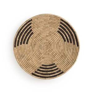 Belles assiettes et tapis de présentation en rotin tissé à la main de conception de coquillage napperons décoratifs de table tendance chaude - Product Image 3