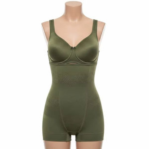 Ensemble de lingerie sculptante pour femmes en nylon et élasthanne de qualité supérieure, sans couture, taille haute, body shaper amincissant, gaine de taille - Product Image 5