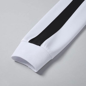 Ensemble de survêtement de jogging pour hommes, survêtement de haute qualité avec logo personnalisé, survêtement à col montant respirant et uni pour l'hiver, vente en gros en usine - Product Image 6