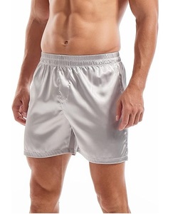 Shorts de sport en soie respirants brillants confortables pour hommes séchage rapide imperméable Fitness course plage décontracté - Product Image 3