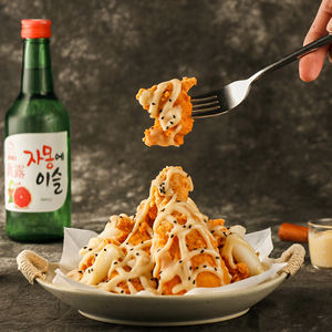 ซอสชีสเกาหลีแท้ ฮาลาล พรีเมียม ขนาด 1 กก. ขายดีที่สุด สำหรับอาหารทอด อร่อย - Product Image 3