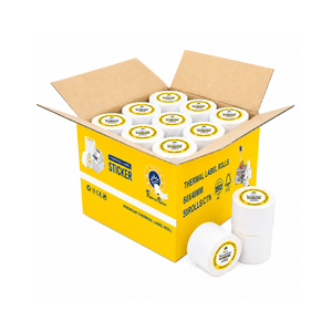 สติกเกอร์ใสขนาด 15x40 มม. 40x90 มม. 72 มม. x 72 มม. 40x30 มม. 90 มม.*30 มม. สำหรับเครื่องพิมพ์ความร้อน - Product Image 3