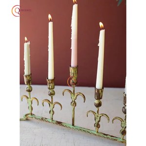 โถเทียนอลูมิเนียมทรงสูง5 AM เชิงเทียนสำหรับตกแต่งเชิงเทียนเชิงเทียนรูปร่างและขนาดที่กำหนดเองได้เชิงเทียนที่มีเอกลักษณ์ในร่ม - Product Image 2