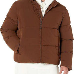 <b>Women</b> <b>Puffer</b> <b>Jacket</b> Glossy Finish Plain Dyed Warm Insulated Winter Outerwear <b>Lightweight</b> Padding Windproof Breathable Quick Dry - Product Image 6