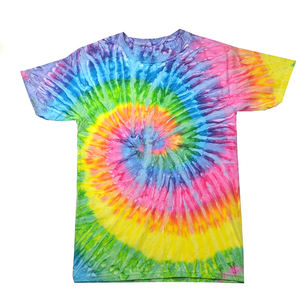 Camisetas Tie Dye Personalizadas al por Mayor de Fábrica, Camisetas Tie Dye para Hombre con Estampado de Color Sólido, Mangas Regulares, Ajuste Regular - Product Image 3