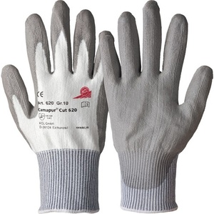 ถุงมือกันบาด Honeywell Camapur Cut 620 ไซส์ 11 สีขาว/เทา มาตรฐาน EN 388 PPE ประเภท II แพ็ค 10 คู่ - Product Image 1