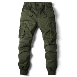 Pantalones Cargo para correr personalizados para hombre, pantalones casuales de algodón de longitud completa para correr, ropa de calle cómoda, pantalones Cargo para uso diario - Product Image 5