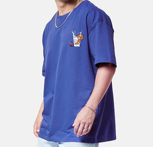 Camiseta Personalizada 2025, 100% Algodón, Cuello Redondo, Estilo Ringer, Alta Calidad, Gruesa, Lisa, Impresión Serigráfica, Camisetas para Hombre - Product Image 4