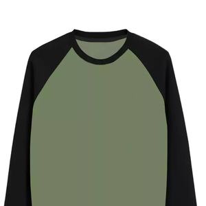 Venta al por mayor de sudaderas con capucha de mezcla de algodón pesado para hombres con logotipo personalizado bordado cuello redondo sudaderas de gran tamaño básico de invierno - Product Image 4