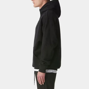 2025 personnalisé 500 Gsm 600 Gsm sweat à capuche épaule tombante sweats à capuche pour hommes 100% coton surdimensionné haute qualité sweat à capuche lourd - Product Image 5