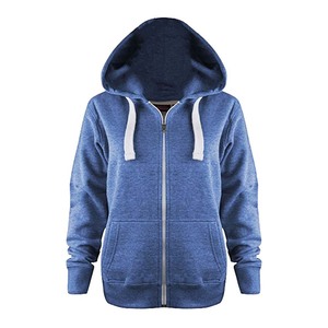 Sudaderas con Capucha de Forro Polar para Mujer, Lisas, con Cierre, Tallas Grandes - Product Image 1