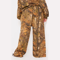 Nouvelle collection automne 2025 : Polaire camouflage respirante, antibactérienne, sans coutures, coupe-vent et extensible dans quatre directions pour femmes enceintes grandes tailles
