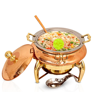 Juego de platos de frotamiento de alta demanda para Buffet Catering Hotel Wedding Restaurant Premium Warmer Dish para servir con diseño de calidad - Product Image 2