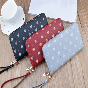 Portefeuille Bracelet Pour Femmes En Cuir Véritable Dames Pochette Chaîne En Argent Haute Qualité En Cuir Bourse Portefeuille Pour Femmes - Product Image 6