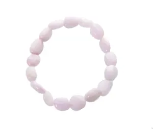 Armband Indian Roze Aragonite Tuimelde Kristal Armband Natuurlijke Edelsteen Sieraden Mannen En Vrouwen Gift Energie Meditatie Armbanden