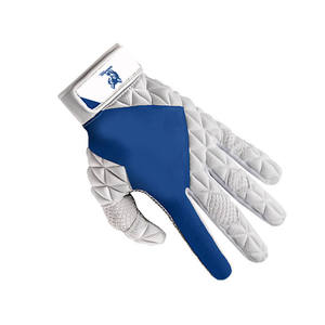 100% cuero genuino ligero transpirable dedo completo guantes de bateo de béisbol guantes de bateo de Color sólido para adultos - Product Image 2