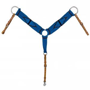 Venta caliente ecuestre hilo trenzado tejido caballo pecho colorido algodón/poliéster/lana Material montar respiración - Product Image 1