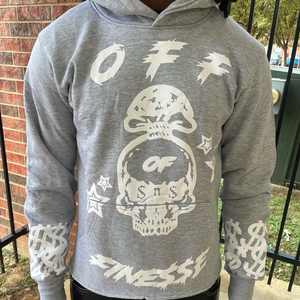 ผู้ผลิตเสื้อฮู้ดดี้แบบดรอปโชลเดอร์สั่งทำได้ จำนวนมาก ทันสมัย ทรงหลวม สวมใส่สบาย เหมาะสำหรับแฟชั่นลำลองและสตรีทแวร์ - Product Image 3