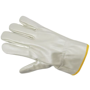 Guantes de soldadura de cuero Cowsplit para conductor de camión, guantes de trabajo térmicos de cuero de seguridad - Product Image 5