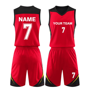 Uniforme de Baloncesto Deportivo para Hombre de Alta Calidad 100% Poliéster, Uniforme de Baloncesto al por Mayor a Precio Económico - Product Image 1