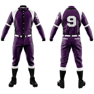 2025 uniforme de baseball pour les équipes matériau respirant léger maillot et pantalon confortables pour l'entraînement et la compétition - Product Image 1