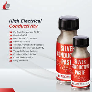 หมึกนำไฟฟ้าสีเงิน TECHINSTRO ขนาด 1 ลิตร สำหรับซ่อมวงจรและประกอบ - Product Image 4