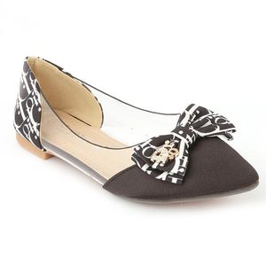 Chaussures à talons fantaisie Chase Value pour filles (M992-45) - Cuir artificiel noir - Product Image 1