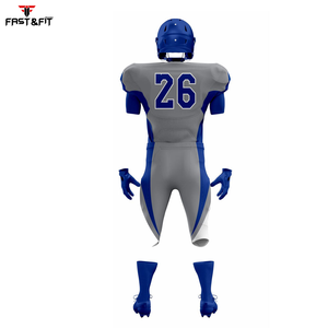 Uniforme de football américain Casque Gants Chaussettes Chaussures Chemises & Shorts Ensembles Uniforme de football américain à vendre - Product Image 3