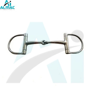 ALMAC Classic Horse Bit Joint unique en forme de D Conçu pour fournir un contrôle et une communication fiables dans la conduite quotidienne - Product Image 1