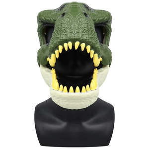 Masque de dinosaure mobile à mâchoires mobiles pour fêtes et déguisements amusants - Product Image 6