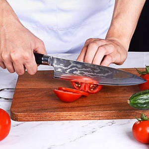 มีดทำครัวด้ามไม้ pakka มีดเชฟมืออาชีพสไตล์ญี่ปุ่น - Product Image 6