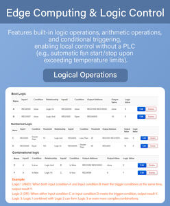 جهاز BL192 MQTT Edge IO مع 4 مداخل رقمية و4 مخارج رقمية وتوسعة للتحكم في الإضاءة وأنظمة التدفئة والتهوية وتكييف الهواء والتحكم في الوصول - Product Image 5