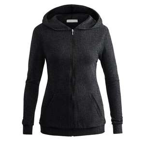 Customizable Women's Breathable Streetwear <b>Hoodie</b> with Long Sleeves Zipper Pockets <b>Cool</b> Sweatshirt for Outdoor Activities - Product Image 4
