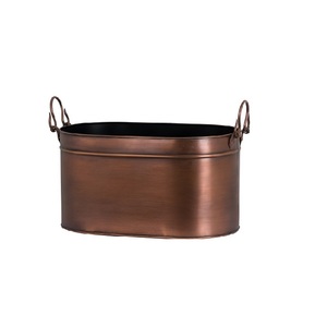 High Quality Metal Ash <b>Coal</b> Bucket with Copper Finished Perfect for Home Garden Fire Pit Indoor and Outdoor Use - Product Image 5
