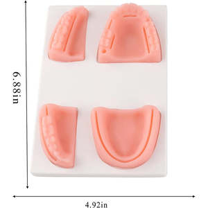 Kit Completo de Práctica de Sutura para Estudiantes de Medicina Veterinaria, Juego Completo de Herramientas Esenciales de Acero Inoxidable para Suturas, Ergonómico - Product Image 2