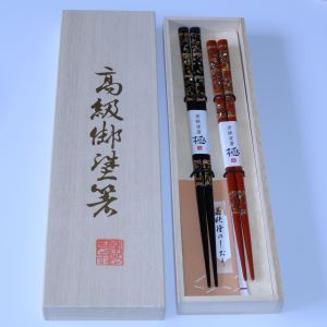 Baguettes laquées de qualité supérieure fabriquées au Japon - Product Image 3